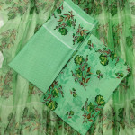 Indian Risika Silk Unstitch Three Piece