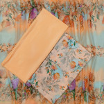 Indian Risika Silk Unstitch Three Piece