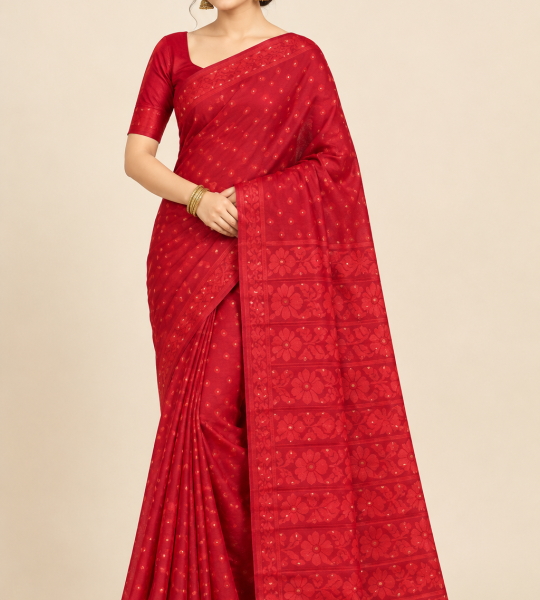 জামদানি শাড়ি (১২ হাত)
