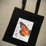 Butterfly+ flower TOTE BAG (টোট ব্যাগ )